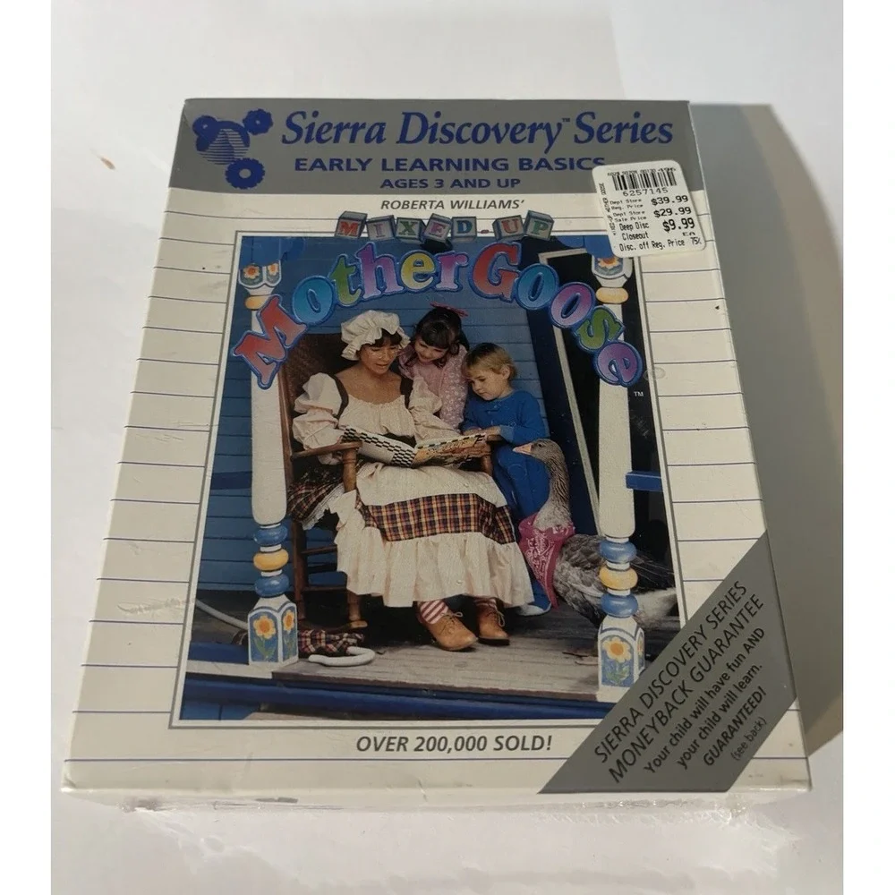 Roberta‎ Williams' Mixed-Up Mother Goose, 1991, Big Box, New & Sealed